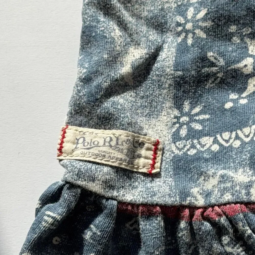 Ralph Lauren Baby Girl Dress 12 Months | Vintage Y2K Patchwork Floral 🌸